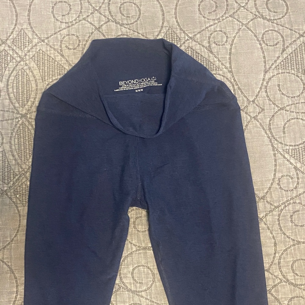 Beyond Yoga Navy Leggings